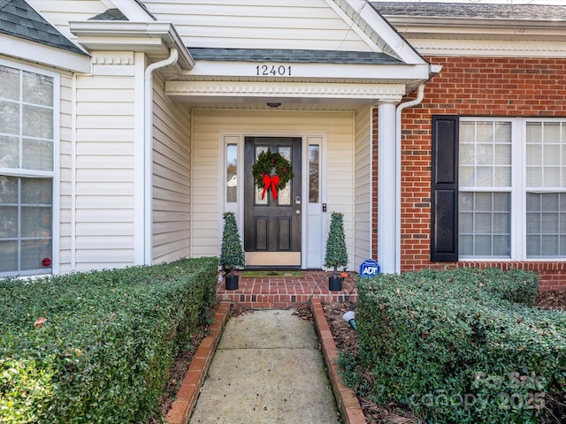 view of property entrance