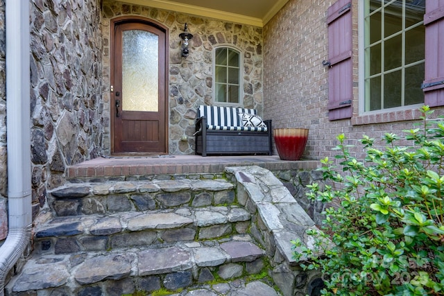 view of entrance to property