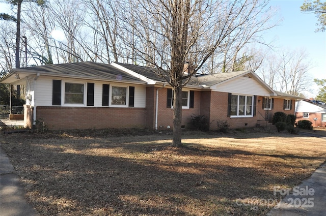 view of ranch-style house