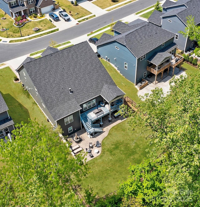 1224 Regions Blvd, Fort Mill, SC 29707 - aerial view featuring a residential view