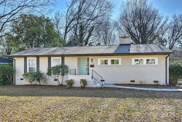 view of ranch-style house