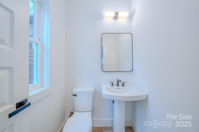 bathroom with toilet