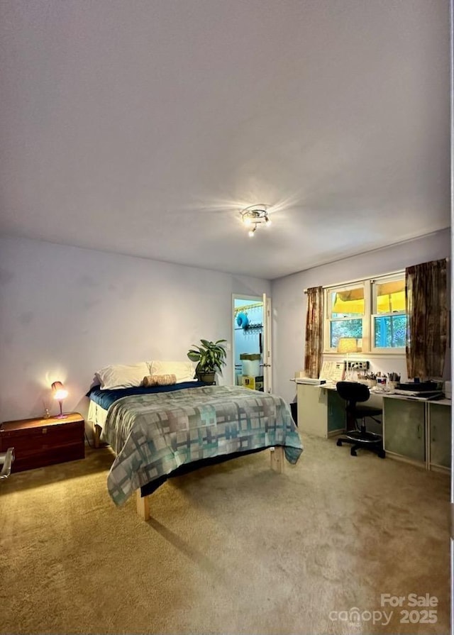 224 Beverly Rd, Asheville, NC 28805 - bedroom with carpet and an office area