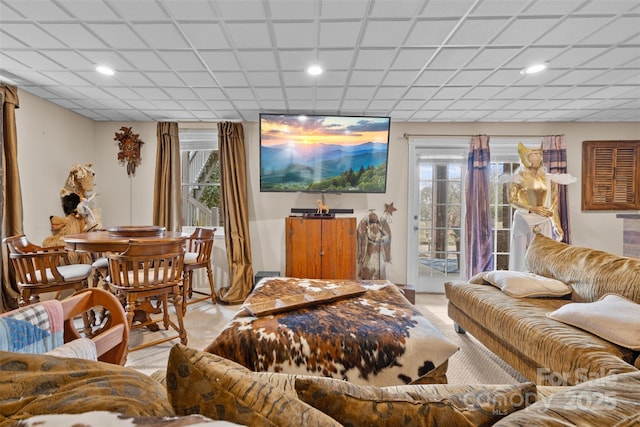 124 Muirfield Dr, Kings Mountain, NC 28086 - living area with plenty of natural light and recessed lighting