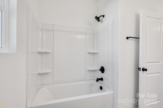 bathroom featuring bathtub / shower combination