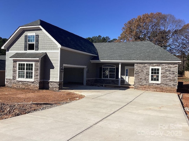 view of front of home with a porch