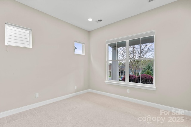 253 Stone Mountain Way, Denver, NC 28037 - carpeted spare room with baseboards and recessed lighting