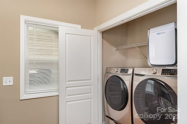 view of laundry room