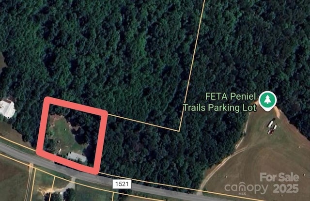 3465 Peniel Rd, Tryon, NC 28782 - map / location with property boundaries highlighted