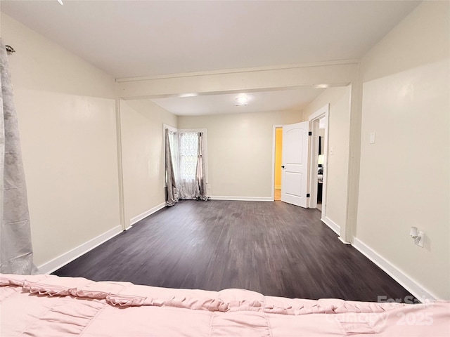 3465 Peniel Rd, Tryon, NC 28782 - unfurnished room with dark wood-type flooring and baseboards