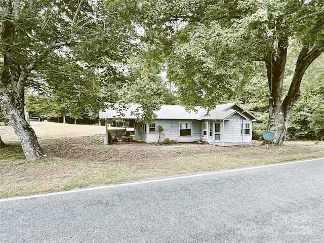 3465 Peniel Rd, Tryon, NC 28782 - view of front facade featuring a metal roof