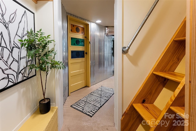 view of hallway