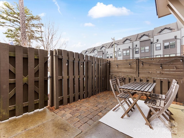 view of patio / terrace