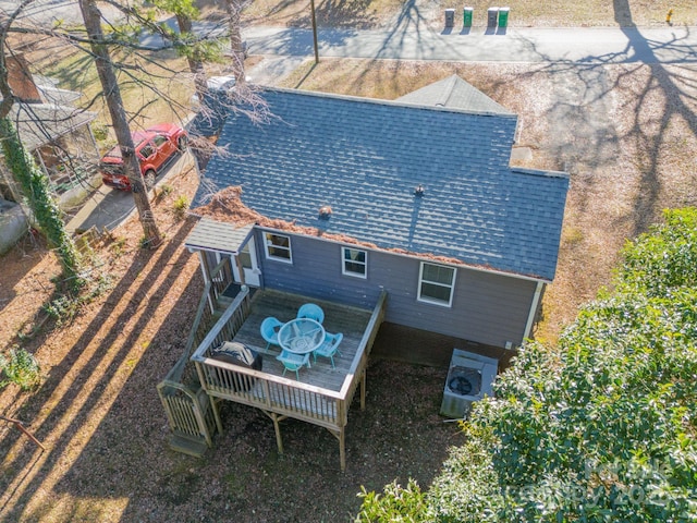 view of rear view of house