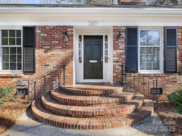 view of entrance to property