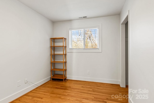453 Riverview Dr, Asheville, NC 28806 - unfurnished bedroom featuring light hardwood / wood-style flooring