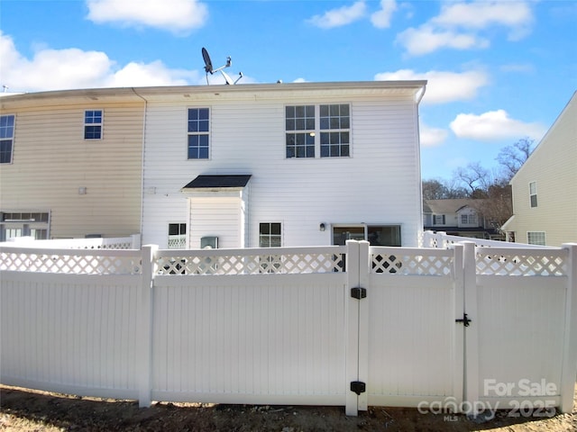 view of rear view of house