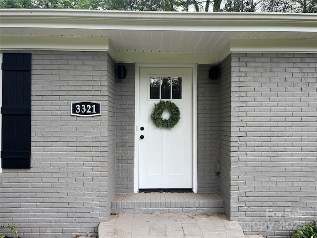 view of property entrance