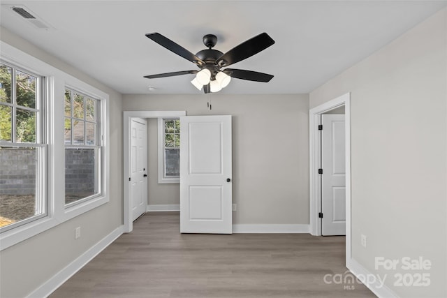 interior space featuring light hardwood / wood-style floors