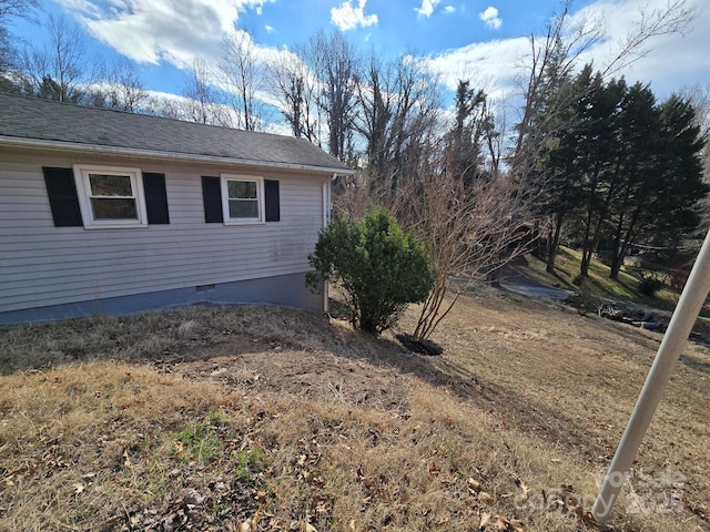 view of home's exterior