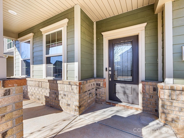 view of property entrance