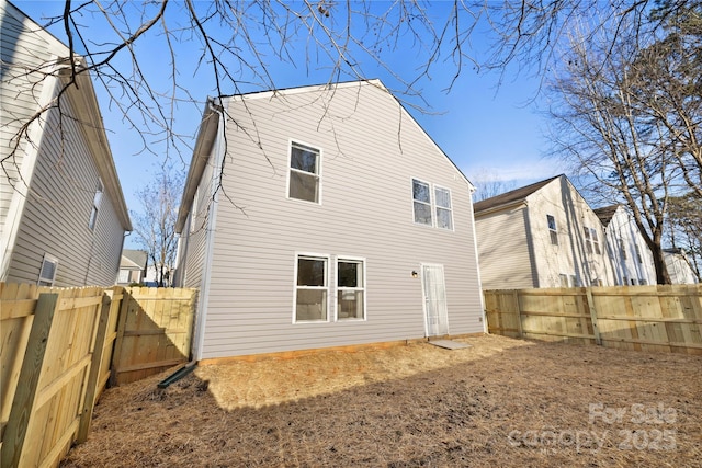 view of rear view of house