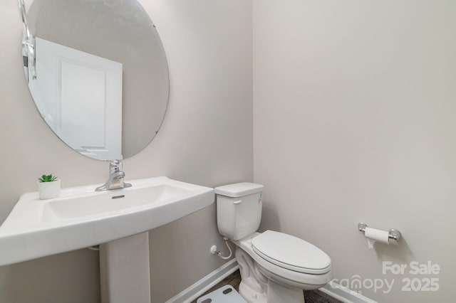 bathroom with toilet