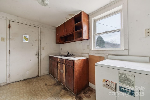 kitchen featuring sink