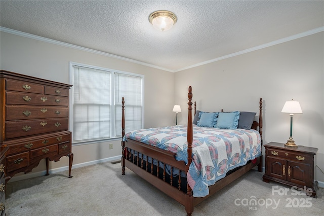 110 Robin Rd, Lincolnton, NC 28092 - bedroom with light carpet, baseboards, and ornamental molding