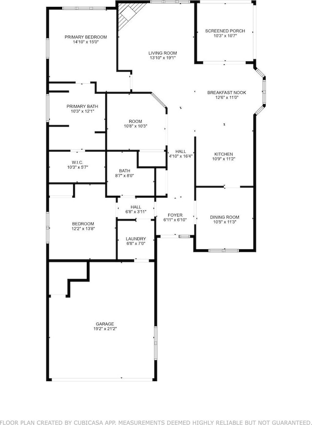 629 Cordova Ct, Salisbury, NC 28146 - floor plan / room layout