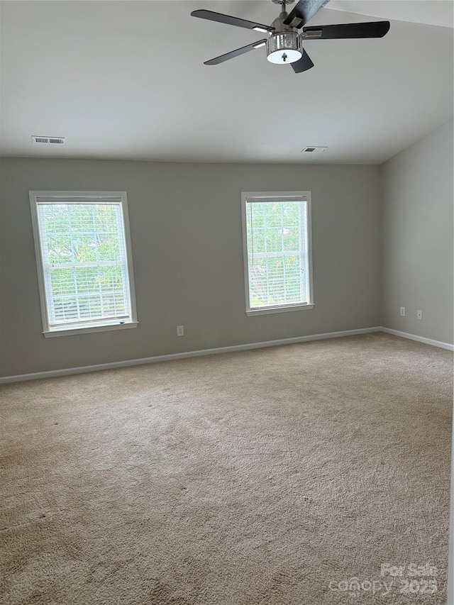 6706 Blackwood Ln, Waxhaw, NC 28173 - carpeted empty room featuring a ceiling fan and baseboards