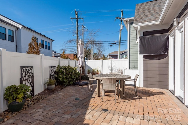 view of patio