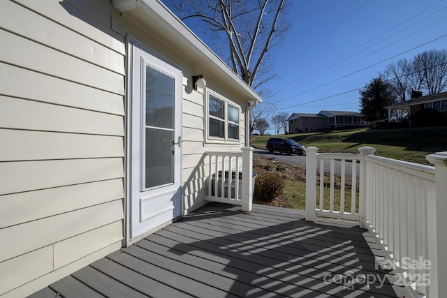 view of deck