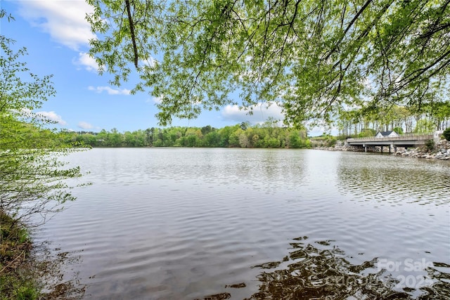 property view of water