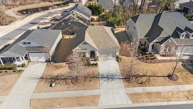 9307 Dufaux Dr, Charlotte, NC 28278 - aerial view with a residential view