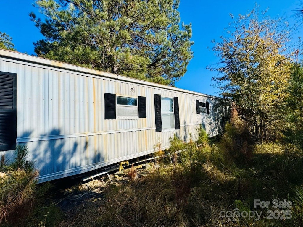 view of side of property