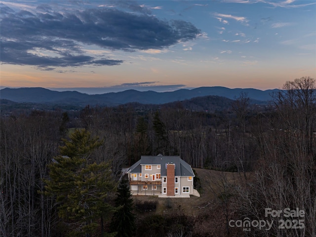 property view of mountains