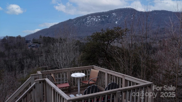 property view of mountains
