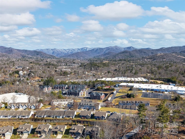 view of mountain feature