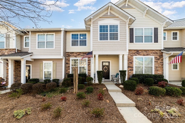 view of townhome / multi-family property