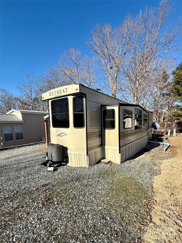 view of property exterior