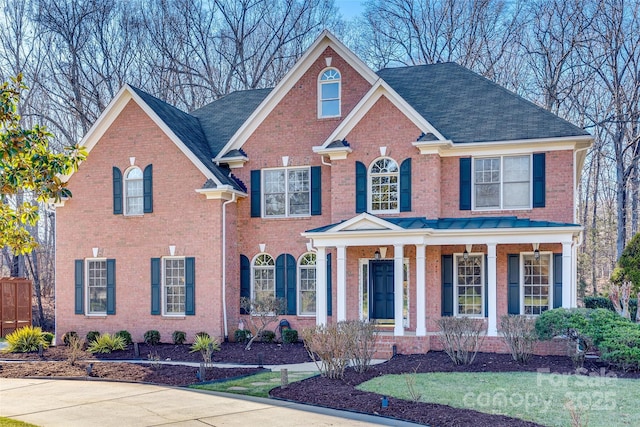 view of front of home with a porch