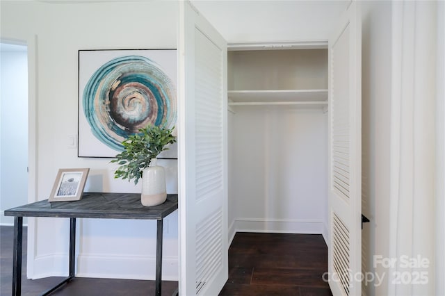 view of closet