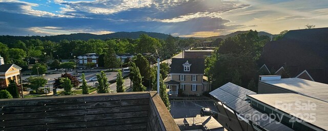 203 6th Ave W Unit 1B, Hendersonville, NC 28739 - view of mountain background