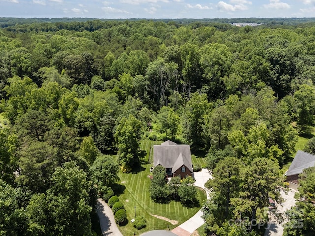 254 Streamside Pl, Mooresville, NC 28115 - drone / aerial view of a heavily wooded area