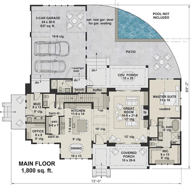 6515 Rehobeth Rd Unit 2, Waxhaw, NC 28173 - floor plan / room layout