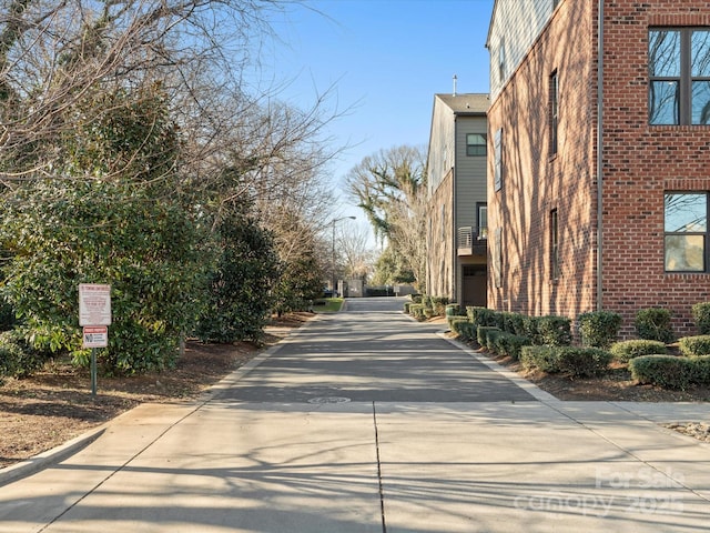 view of street