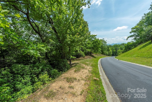 view of road