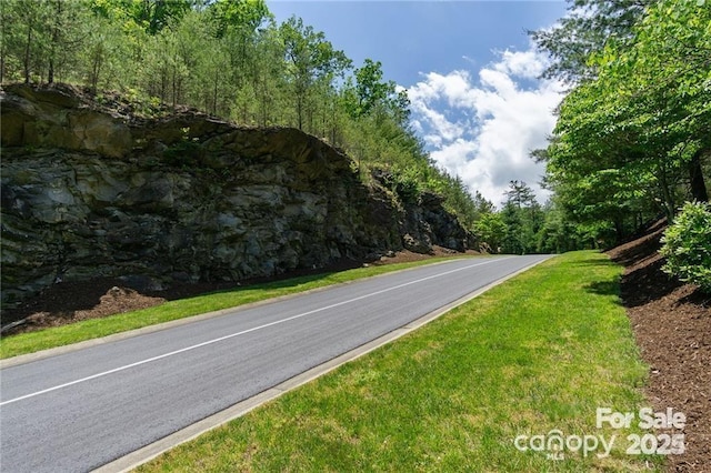 view of road