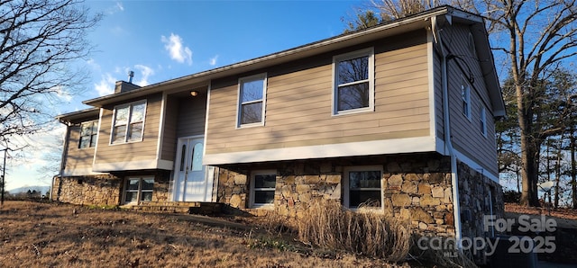 view of rear view of house